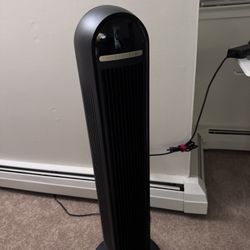 Quiet Standing Tower Fan With Remote 