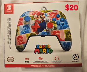 PowerA Super Mario Wired Nintendo Switch Controller