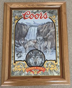 1995 Coors Nature Series Mirrors Set Of 6
