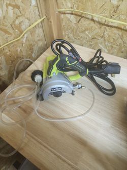 RYOBI
12 -Amps 4 in. Blade Corded Wet Tile Saw Tool-Only 