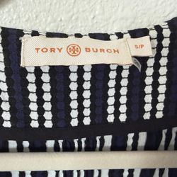 Tory Burch Navy Wrap Dress 