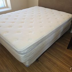Queen Pillow Top Bed 