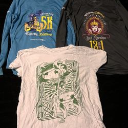 Size Medium Shirts, Tank Tops, And Long Long Sleeves (8 Pieces Total) Disney, Harry Potter, Victoria Secret 