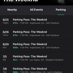 The Weeknd Parking Tickets 