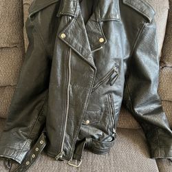 Wilsons leather coat.