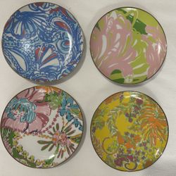 Lilly Pulitzer Porcelain Plates