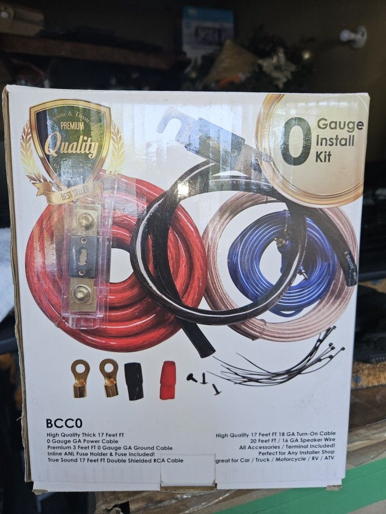 Car Audio Amplifier Kit