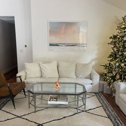 Laguna Cloud Sofa, Coffee Table – $699