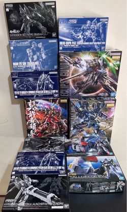 Gunpla and Robot spirits Lot - Part 3