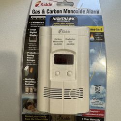 Gas & Carbon Monoxide Alarm  *Kidde “Brand New” 