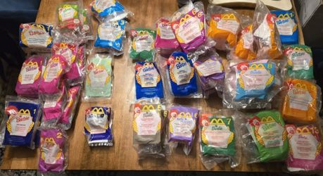 49 NEW LOT 1990'S RARE MATTEL VTG BARBIE MCDONALDS HAPPY MEAL TOY FIGURE DOLLS