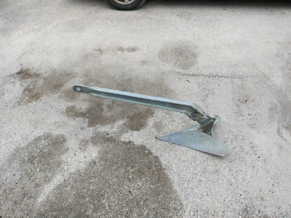 20" Plow Anchor 3' Long arm for Big Boat