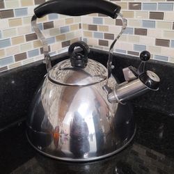 1.8-Liter Whistle Stainless Steel Tea Kettle