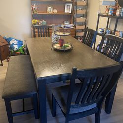 Large Dining Room Table Set 