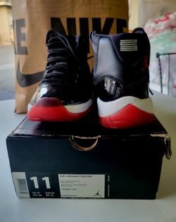 Air Jordan 11 Retro Black/Varsity/Red-White