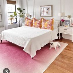 RUG - PINK OMBRÉ - Limited Edition Barbie Ruggable 6ft x 9ft