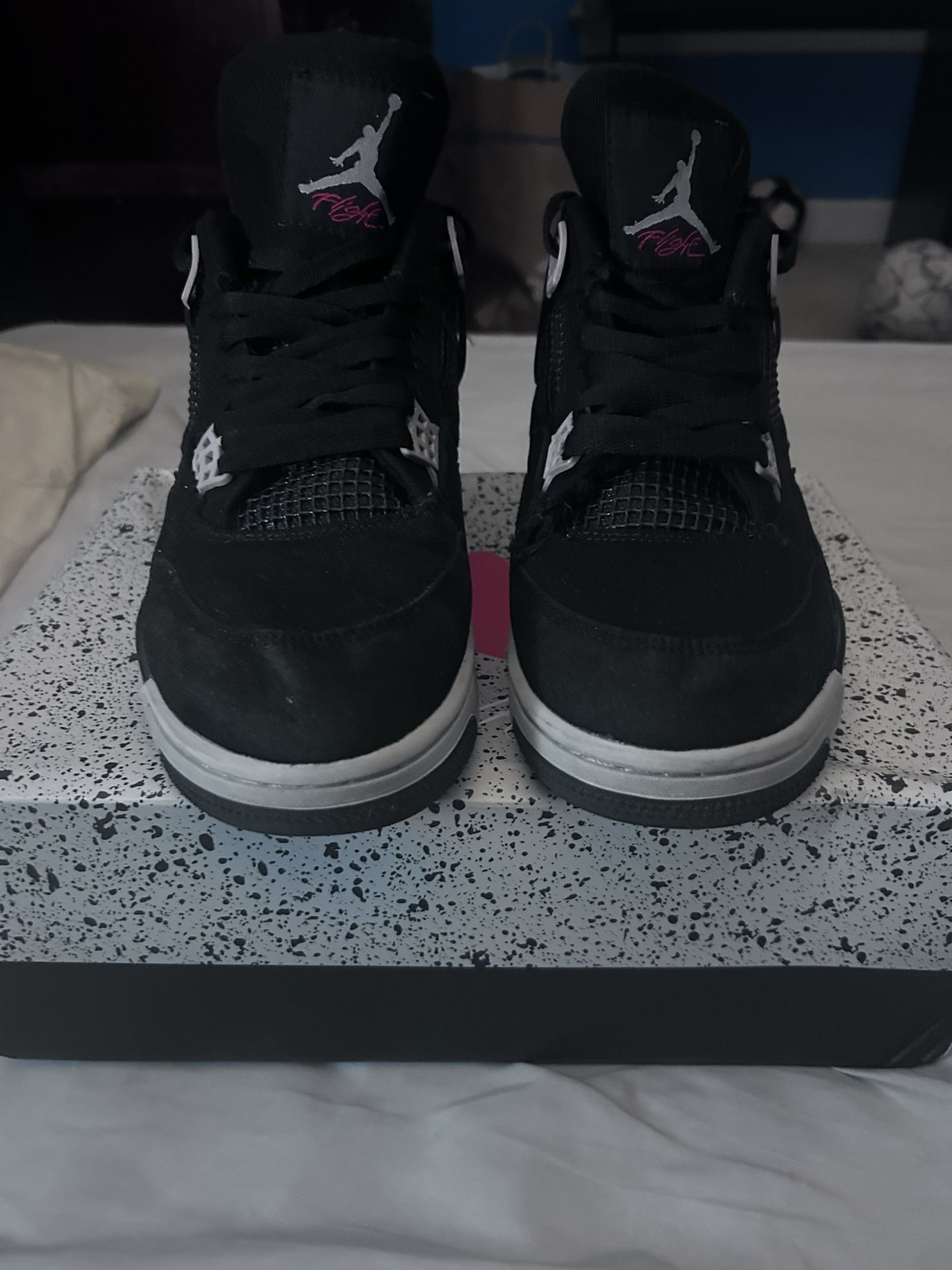 Jordan 4 Retro Black Canvas
