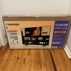 43” Samsung Crystal UHD TV