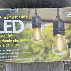 Feit Electric LED String Lights 48’ 🔥👌🏼🔥
