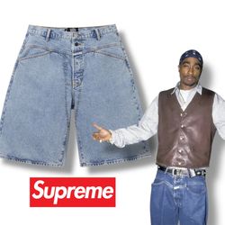Supreme Marithe Francois Girbaud Denim Baggy Shorts