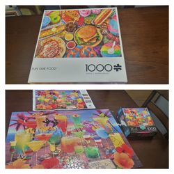 2 jigsaw puzzles