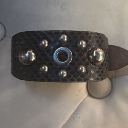 Dolce & Gabbana T6651 leather bracelet Size large