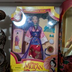 Very rare Disney Mulan Doll