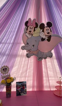 Mickey and Minnie cut out