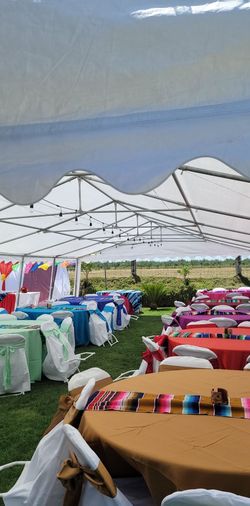 Tent And Tables
