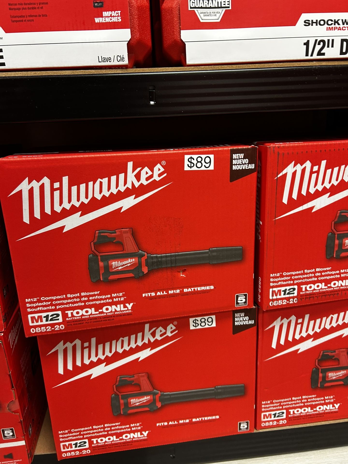 Milwaukee M12 Compact Spot Blower