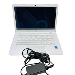 HP 14-ca021nr Laptop, 14" Touchscreen, Celestron CPU N3350, Charger