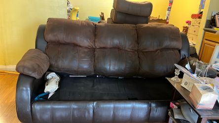 Sofa cama y mesa el colchΓ³n estΓ‘ casi nuevo