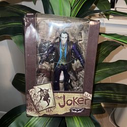 NECA The Dark Knight Joker 7” Figure (Heath Ledger) BOXED 🔥 Rare Collectible