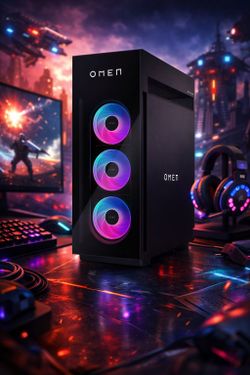 🎮 $0 DOWN PAYMENT 🎮  HP OMEN RTX 5090 GAMING PC  | INTEL ULTRA 9-285K | NVIDIA RTX 5090 | 64 GB DDR5 RAM |  2 TB SSD | WIN 11.