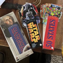 Set of 3 Famdex Family Field Guides:  Star Wars, 50 States, and Presidents 