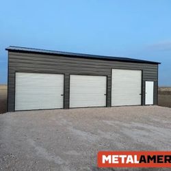 30x40x12 Metal garage