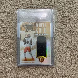 White Gold Browns Deshaun Watson
