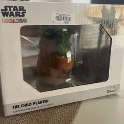 Star Wars Mandalorian Planter