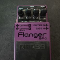 Boss Flanger Pedal