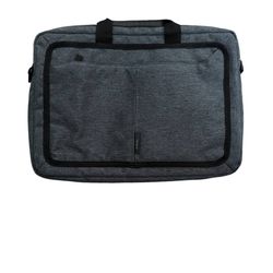 Targus Laptop Bag Tweed Gray Shoulder Strap New 16"