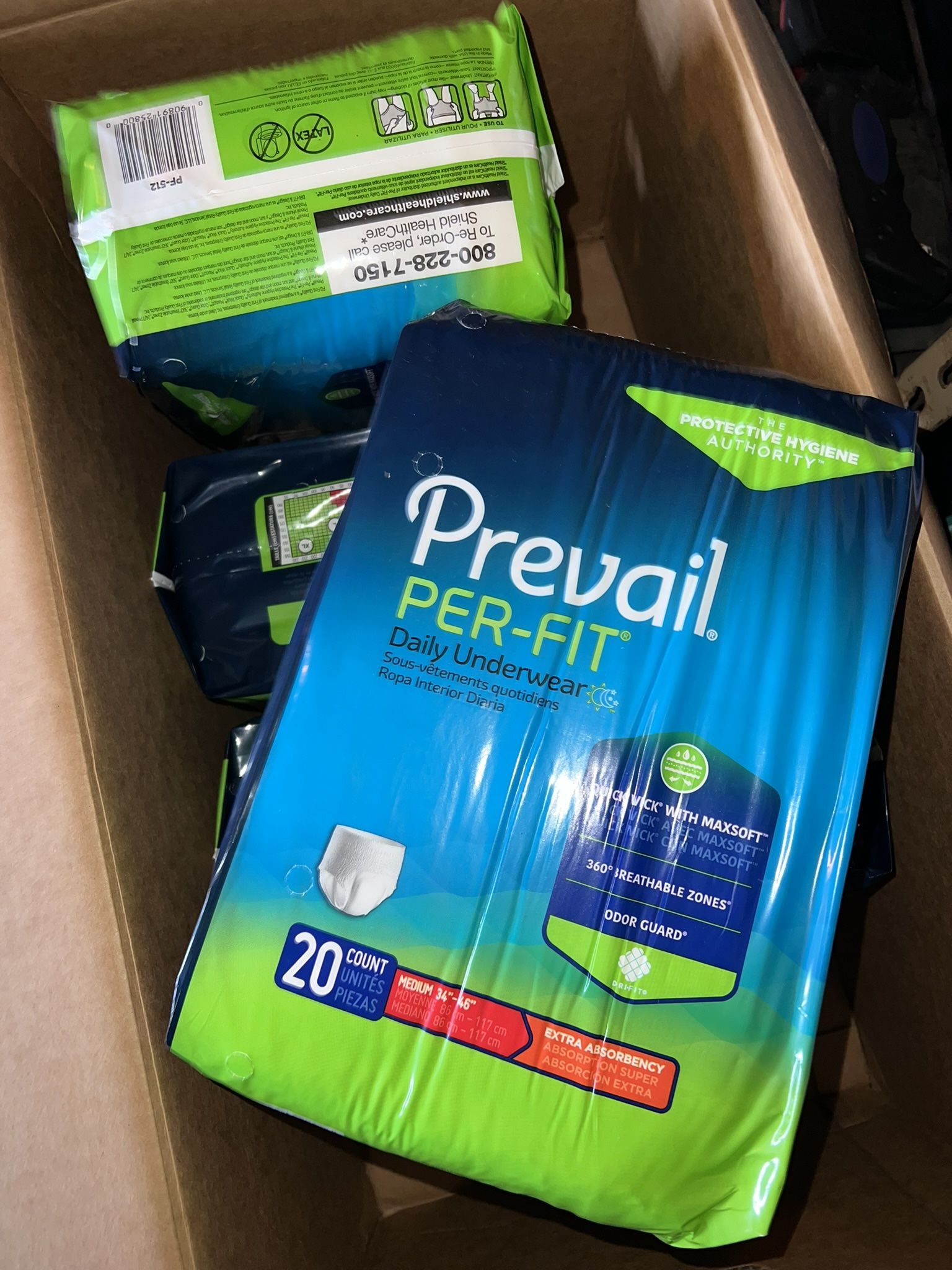 Prevail Per-fit Daily Underwear 20 Count