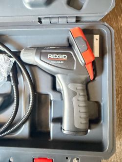 $100 RIDGID CA-25 Micro visual inspection 2.7" fixed Color display waterproof camera cable NEW NUEVA