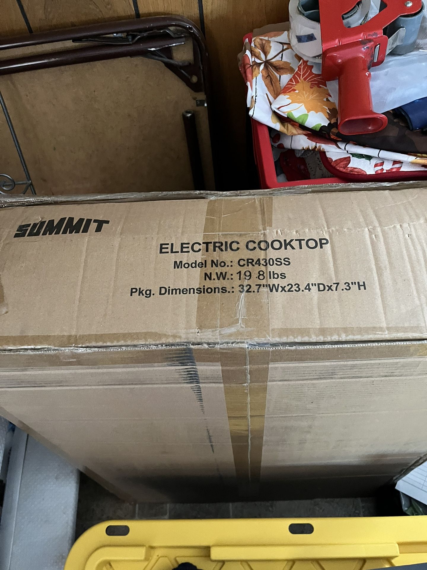 Summit Electric Drop In Stove Top