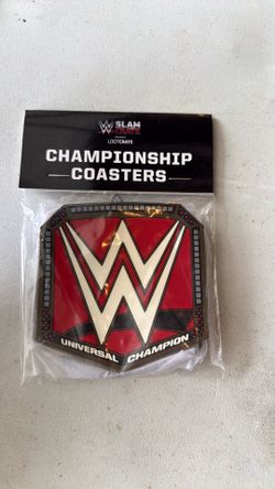Wwe championship coasters