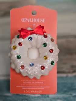 Opalhouse™ Holiday Wreath Scented Oil Warmer