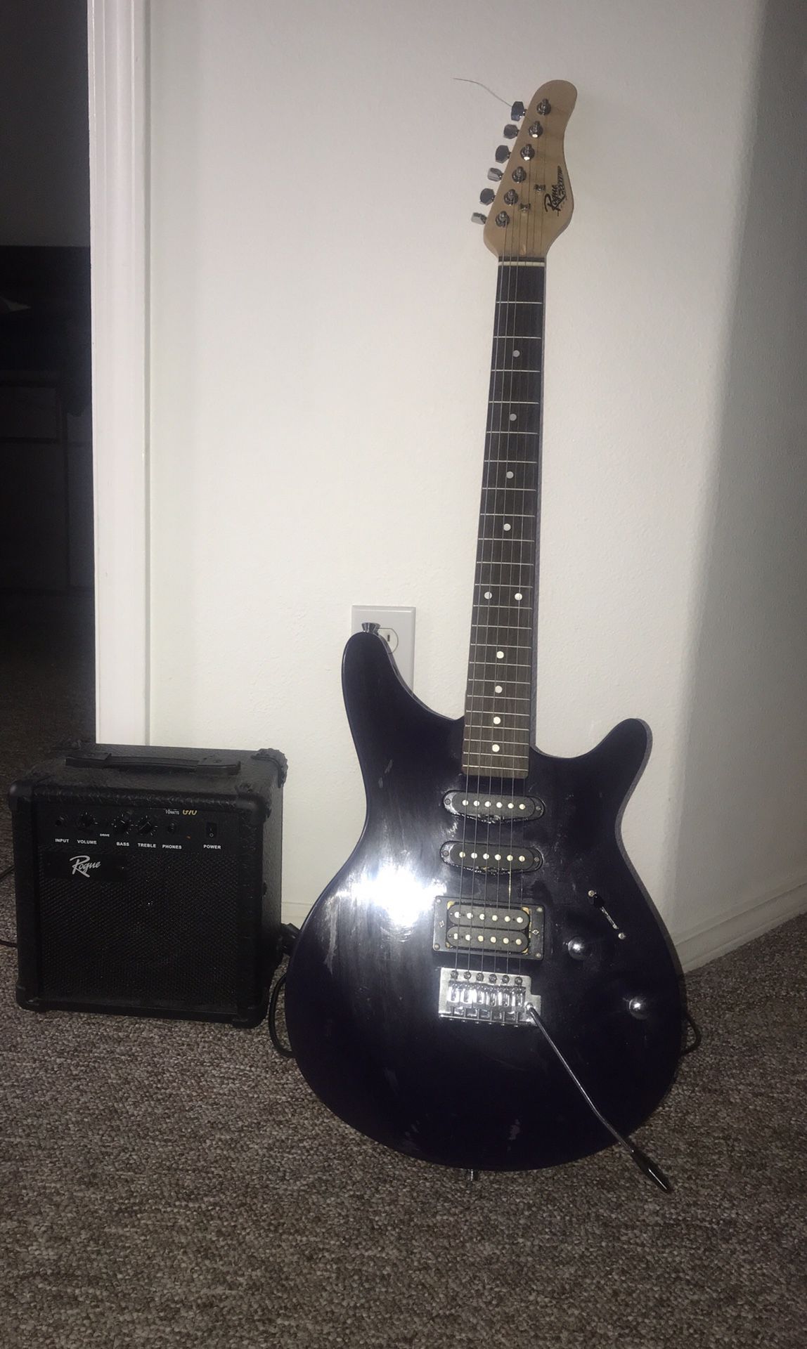 Electric Guitar with Amp included