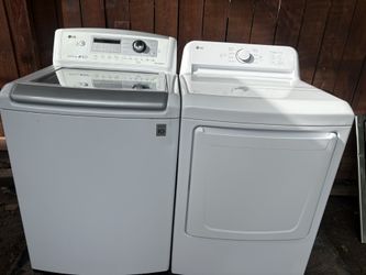 Washer and Dryer LG