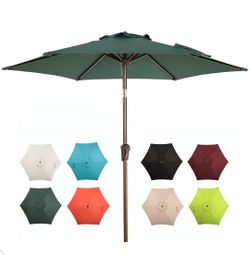 7.5ft Table Top Umbrellas New In Boxes Different Colors Available 