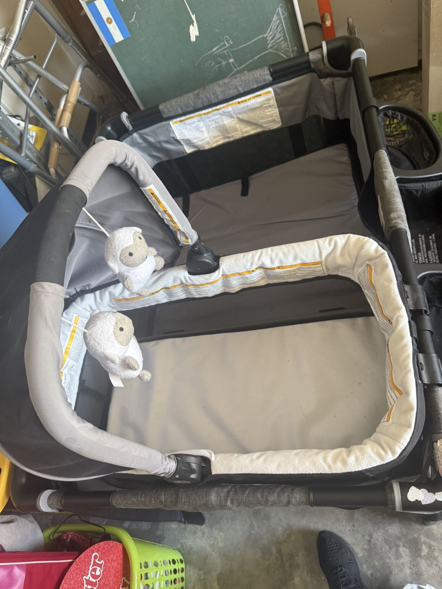 Baby Playpen + Cradle + Changing Table