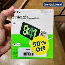 Belkin Boostcharge Pro 2-in-1 magnetic charging block